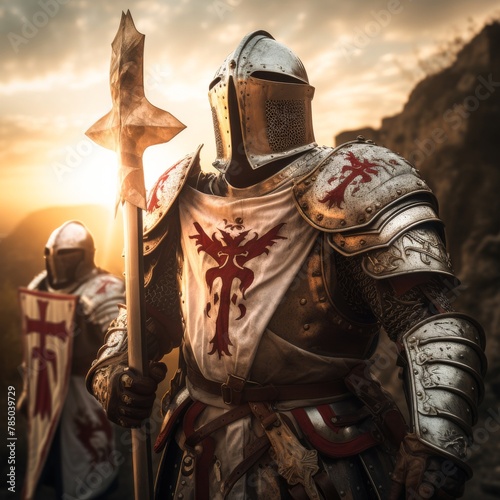 The Knights Templar eternal warriors