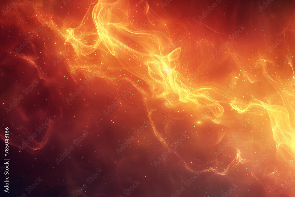 Bright orange and yellow abstract flame backdrop abstract wallpaper background