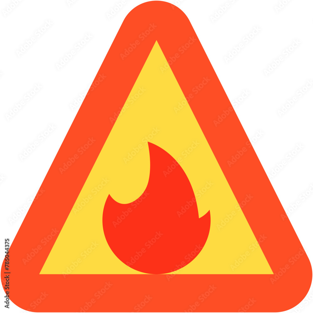Flammable, Shipping and Delivery, Signaling, Alert, Fire, Warning Icon Flammable, Shipping and Delivery, Signaling, Alert, Fire, Warning Icon