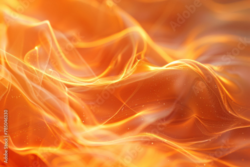 Close-up of intense fire with blurry backdrop abstract wallpaper background