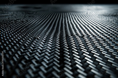 Carbon fiber style background 3D illustration