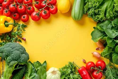 野菜のフレーム photo