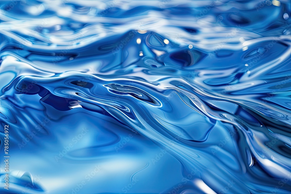 Smooth Water Flow Ripple Lines vector 
