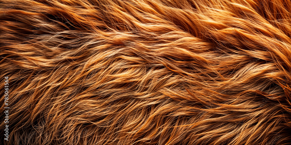 Fur texture of an african lion as background for design Fur texture of an african lion as background for design