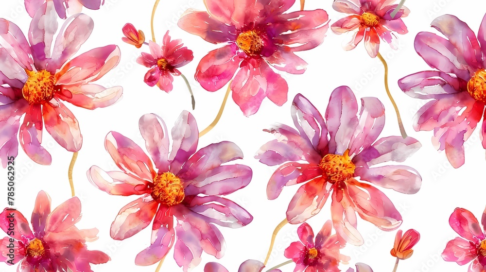 Flower watercolor background Flower watercolor background