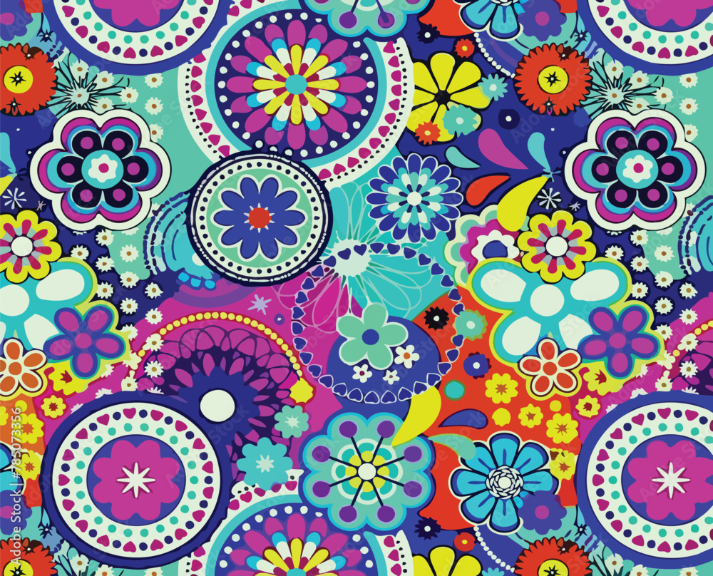 abstract seamless floral pattern abstract seamless floral pattern