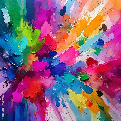 abstract colorful background precision and finesse using markers in vibrant hues and striking contrasts.