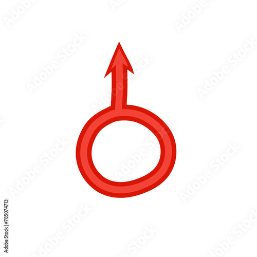 erectile dysfunction vector icon