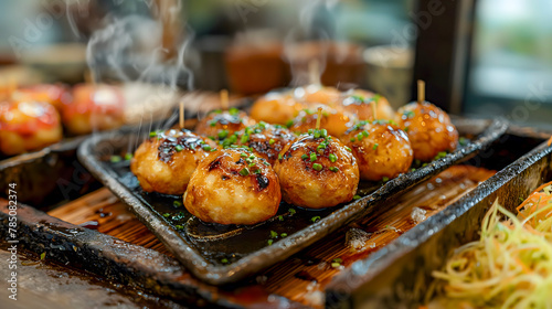 takoyaki, japanese food, japanese food