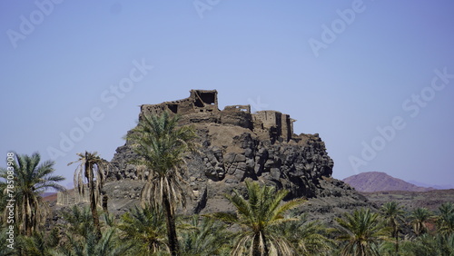 Khyber Fort , Heritage city in Khaiber, Madina, saudi arabia  photo