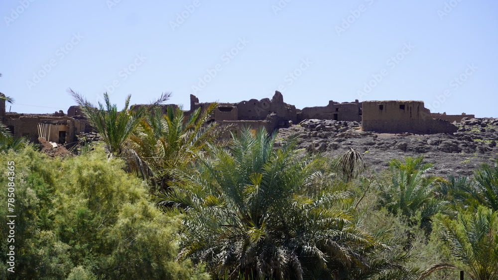 Fototapeta premium Khyber Fort , Heritage city in Khaiber, Madina, saudi arabia 