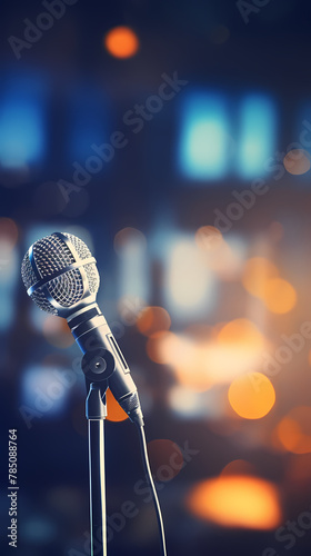 Microphone illustration