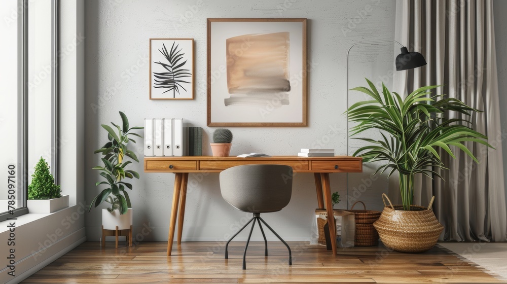 Office room, classic design Elegant architecture, wooden floors and stylish lighting in this classy home. Office room, classic design Elegant architecture, wooden floors and stylish lighting in this classy home.