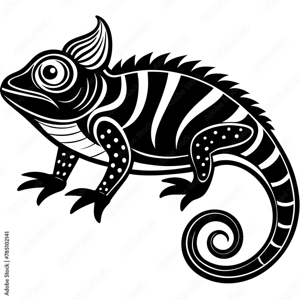 chameleon vector chameleon vector