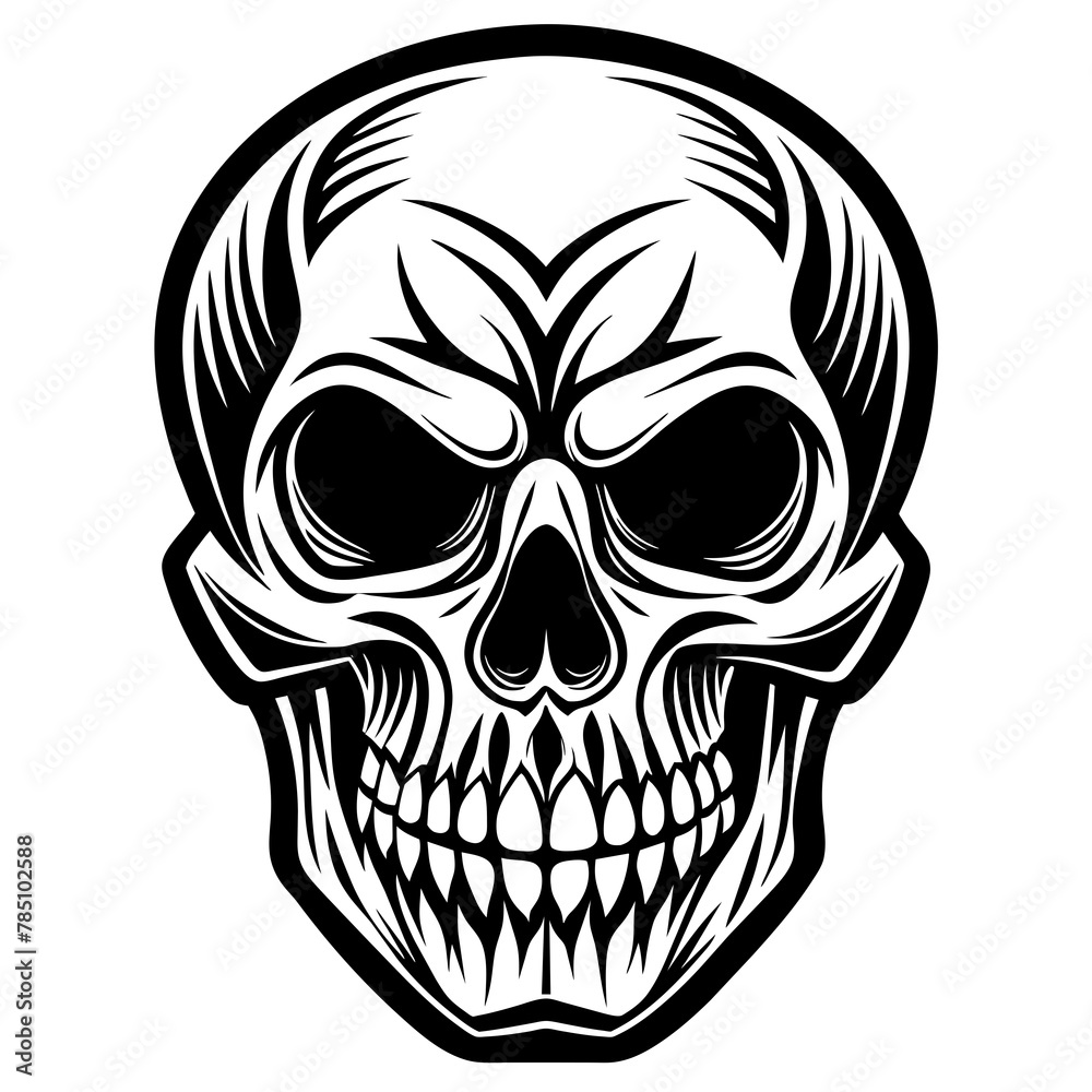 Fototapeta premium boca y sombrero vector