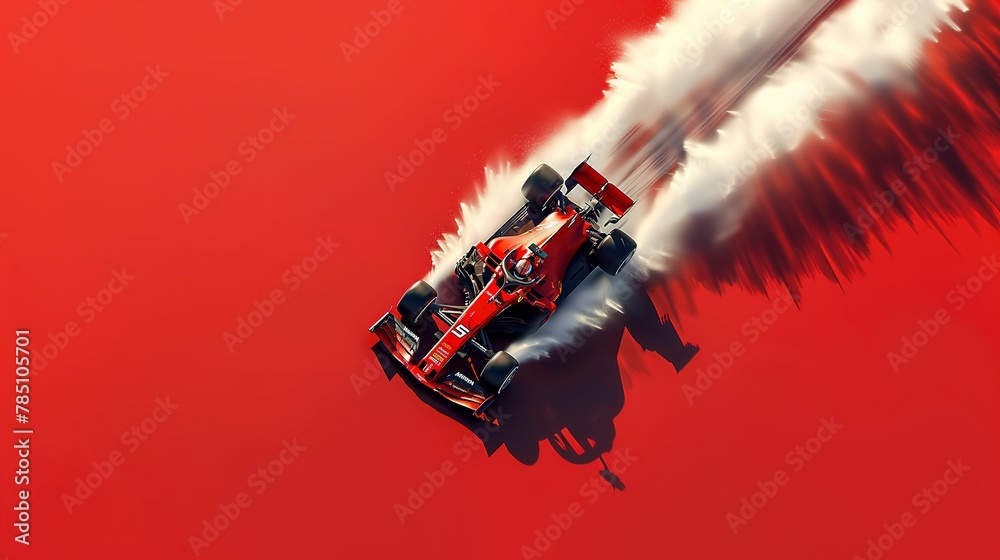 Fototapeta premium Formula 1 Illustration