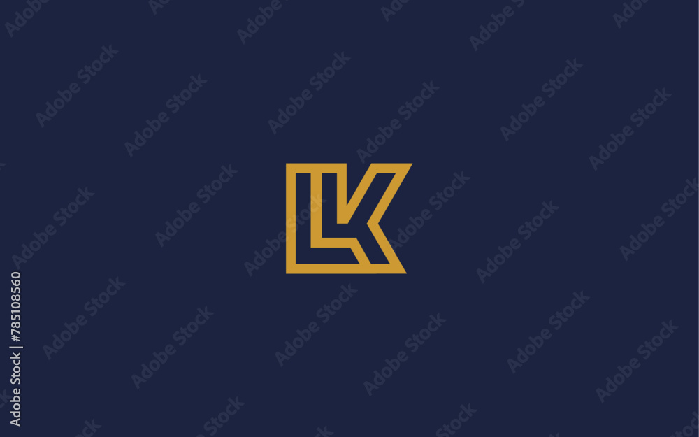 letters lk or kl logo icon design vector design template inspiration letters lk or kl logo icon design vector design template inspiration