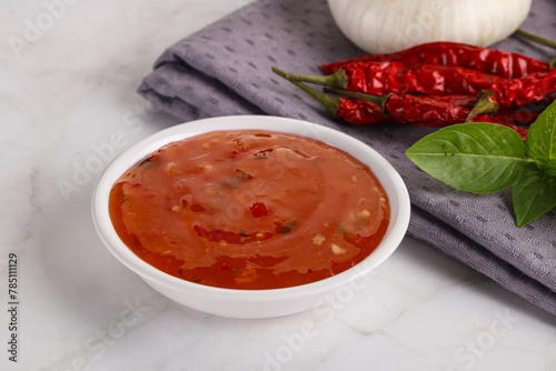 Chinese traditional sweet and sour sauce © Andrei Starostin