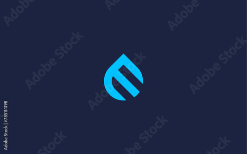 letter m with drops logo icon design vector design template inspiration