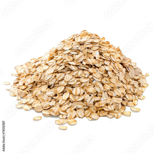 Roasted oats on 