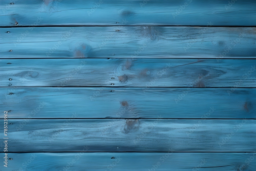 Fototapeta premium Abstract background of blue wooden texture