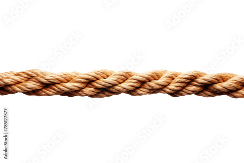 Twisted Elegance: A Ropes Texture Unveiled. On White or PNG Transparent Background.