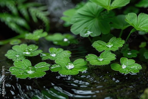 Beautiful green nature background professional photography photo