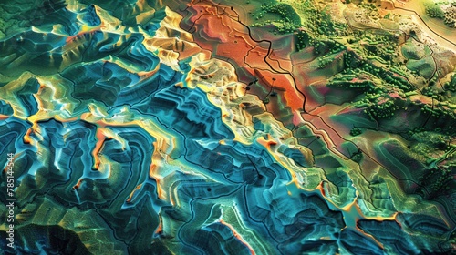 sensing technology mapping terrain and vegetation