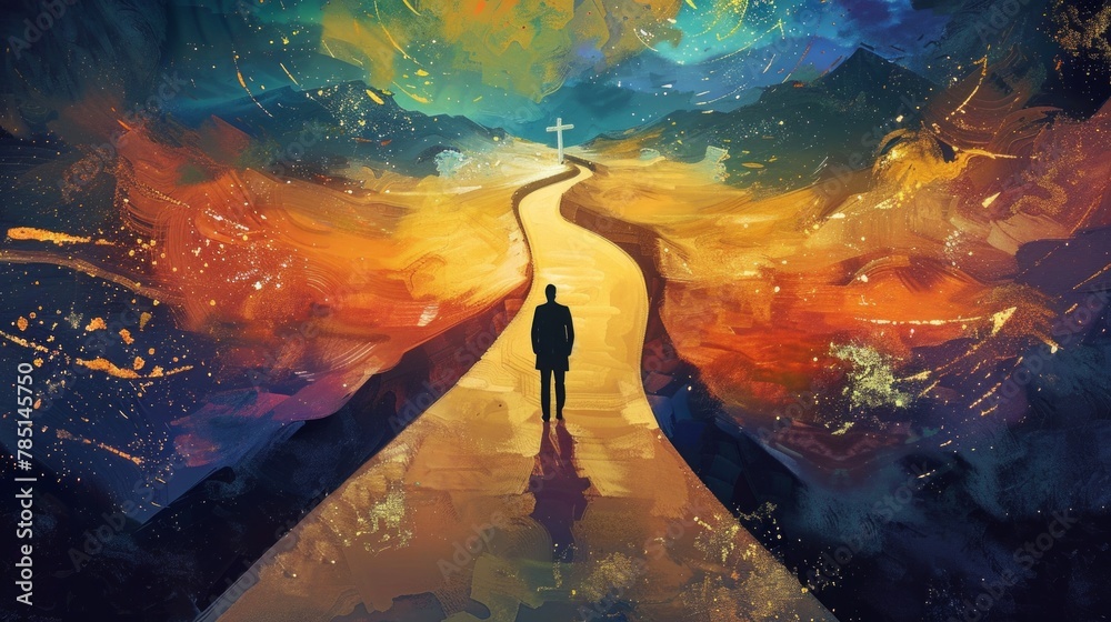Crossroads to Higher Self in a Symbolic Pathway