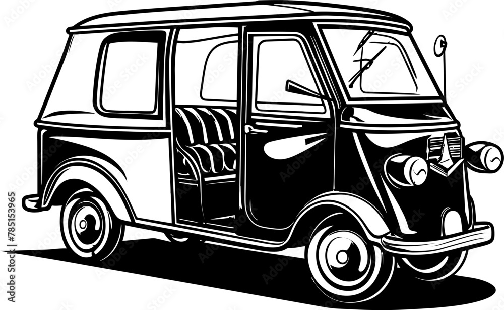 Urban Explorer Rickshaw Logo Design City Sprints Tuk Tuk Vector Emblem Urban Explorer Rickshaw Logo Design City Sprints Tuk Tuk Vector Emblem