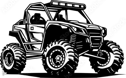 Off Road Maverick Logo Icon for UTV Enthusiasts UTV Adventure Seeker Vector Emblem for Outdoor Exploration