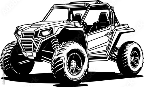 Adventure Voyager Vector Logo for UTV Enthusiasts Retro Mummy Madness Vintage Logo Design