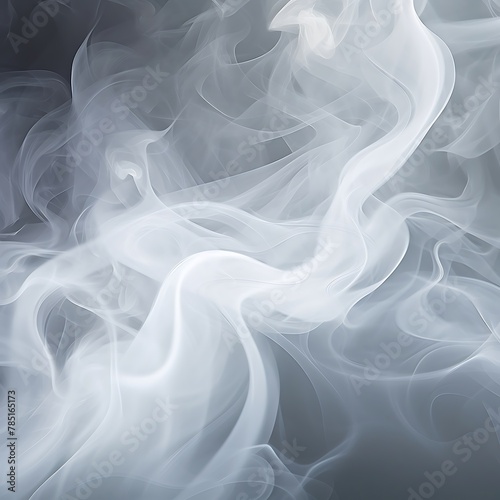Smoke texture, abstract white smoke background