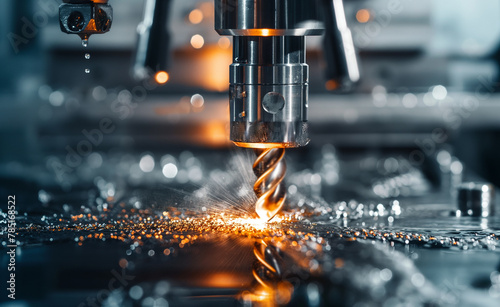 Finishing Metal on High-Precision Grinding Machine