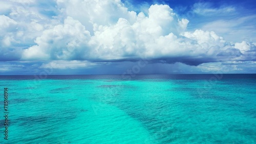 Mesmerizing view of a beautiful seascape under a cloudy sky