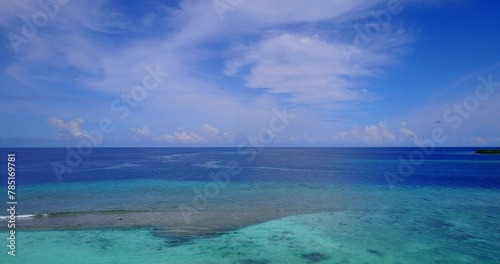 Fototapeta Naklejka Na Ścianę i Meble -  Beautiful seascape in Maldives