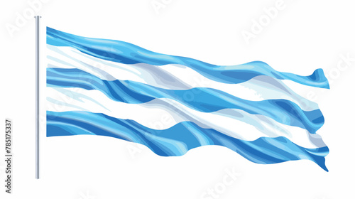 Flag of Uruguay vector illustration Vector illustration