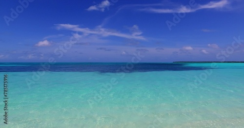 Beautiful shot of a tropical lagoon © Wirestock