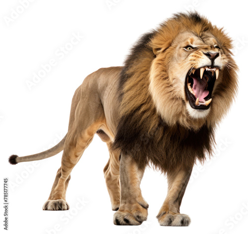 PNG A lion wildlife mammal animal © Rawpixel.com