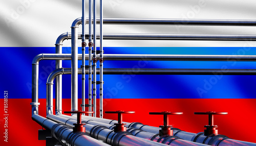 Gas pipeline with Russia fl...
