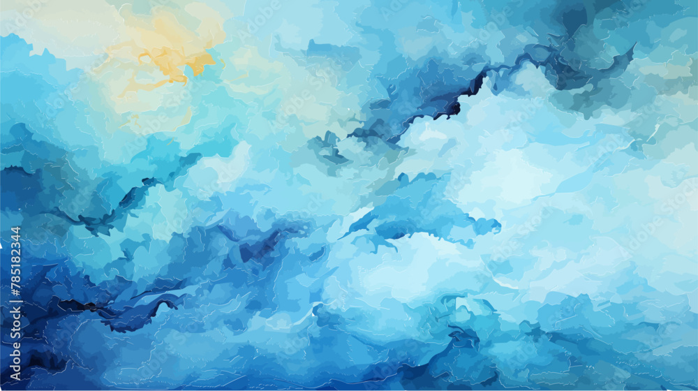 Pastel Blue Watercolor Background: Tranquil and Serene