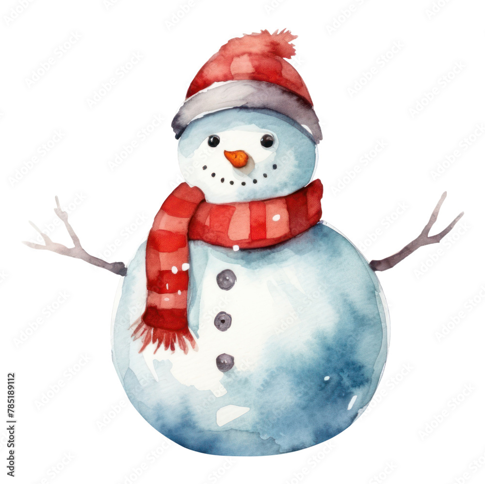 PNG Christmas snowman winter white white background. 