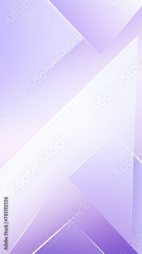 Lavender and white background vector presentation design, modern technology business concept banner template with geometric shape