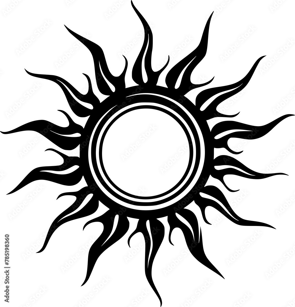 abstract sun vector illustration abstract sun vector illustration
