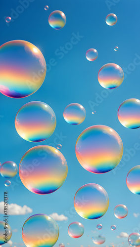 Bubbles. Generate AI.