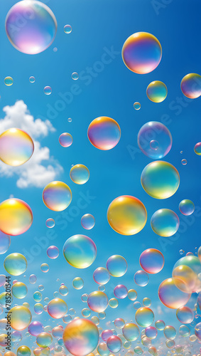 Bubbles. Generate AI.