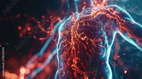 Dramatic Visualization of Hypertension s Devastating Effects on Blood Vessels Urgently Calling for Regular Health Checks and Proactive Treatment photo