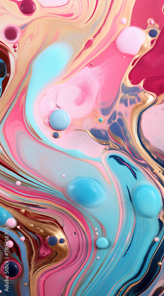 Abstract background with waves in gold and blue colors. Abstract background with waves in gold and blue colors.