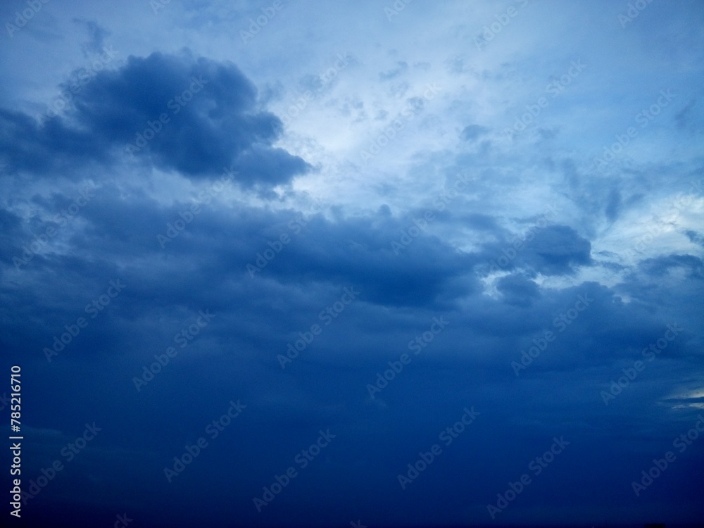 Obraz premium Blue Clouds in the Sky