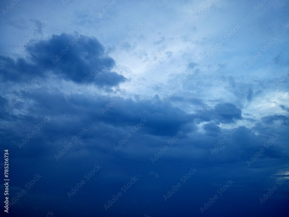 Obraz premium Blue Clouds in the Sky